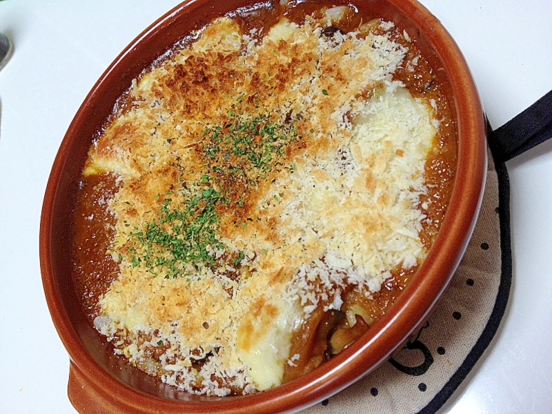器で調理 マーガリンが美味しいカレードリア